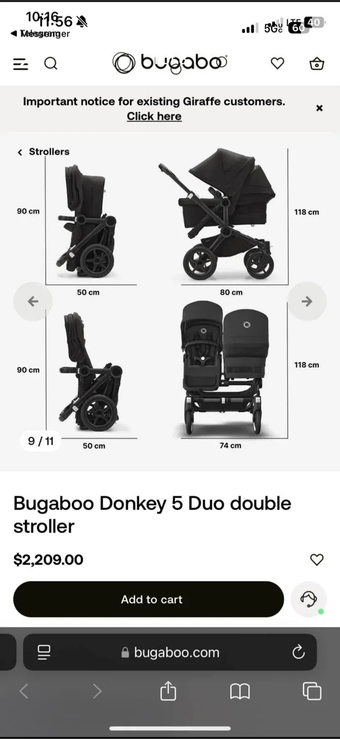 Bugaboo Donkey 5 Duo Double Stroller image indicator(4)
