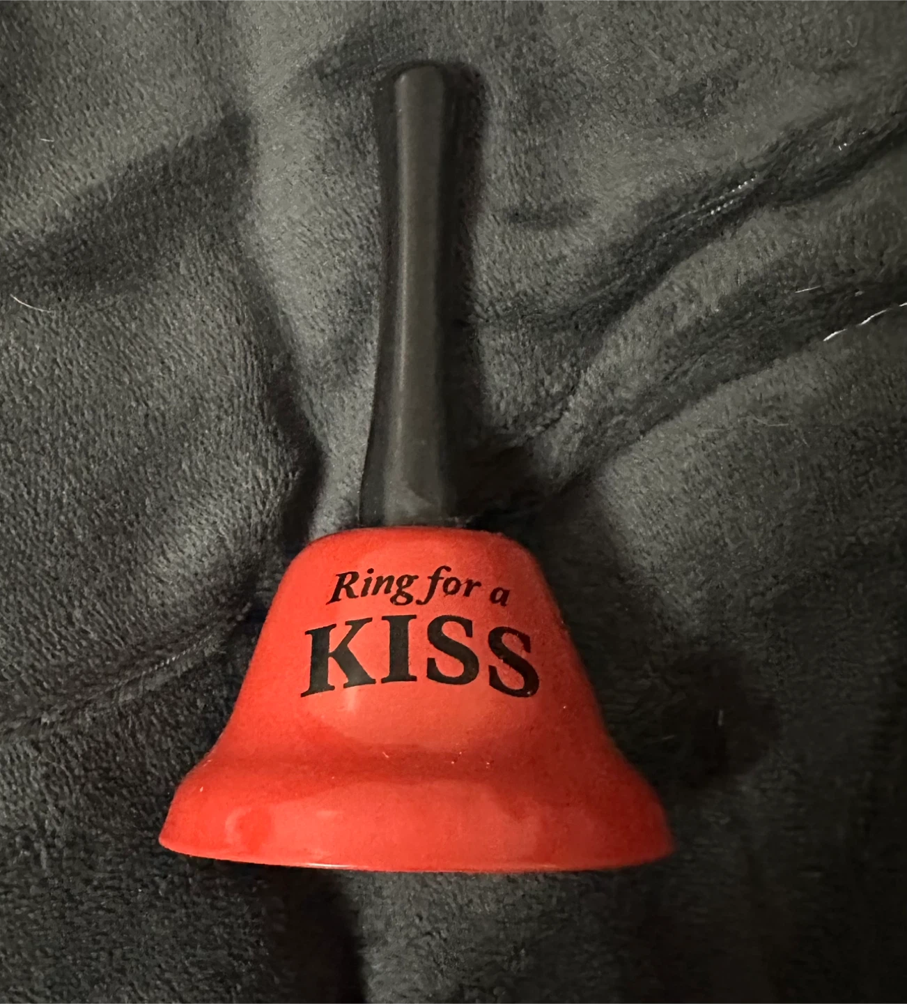FREE Red 'Ring for a Kiss' Bell