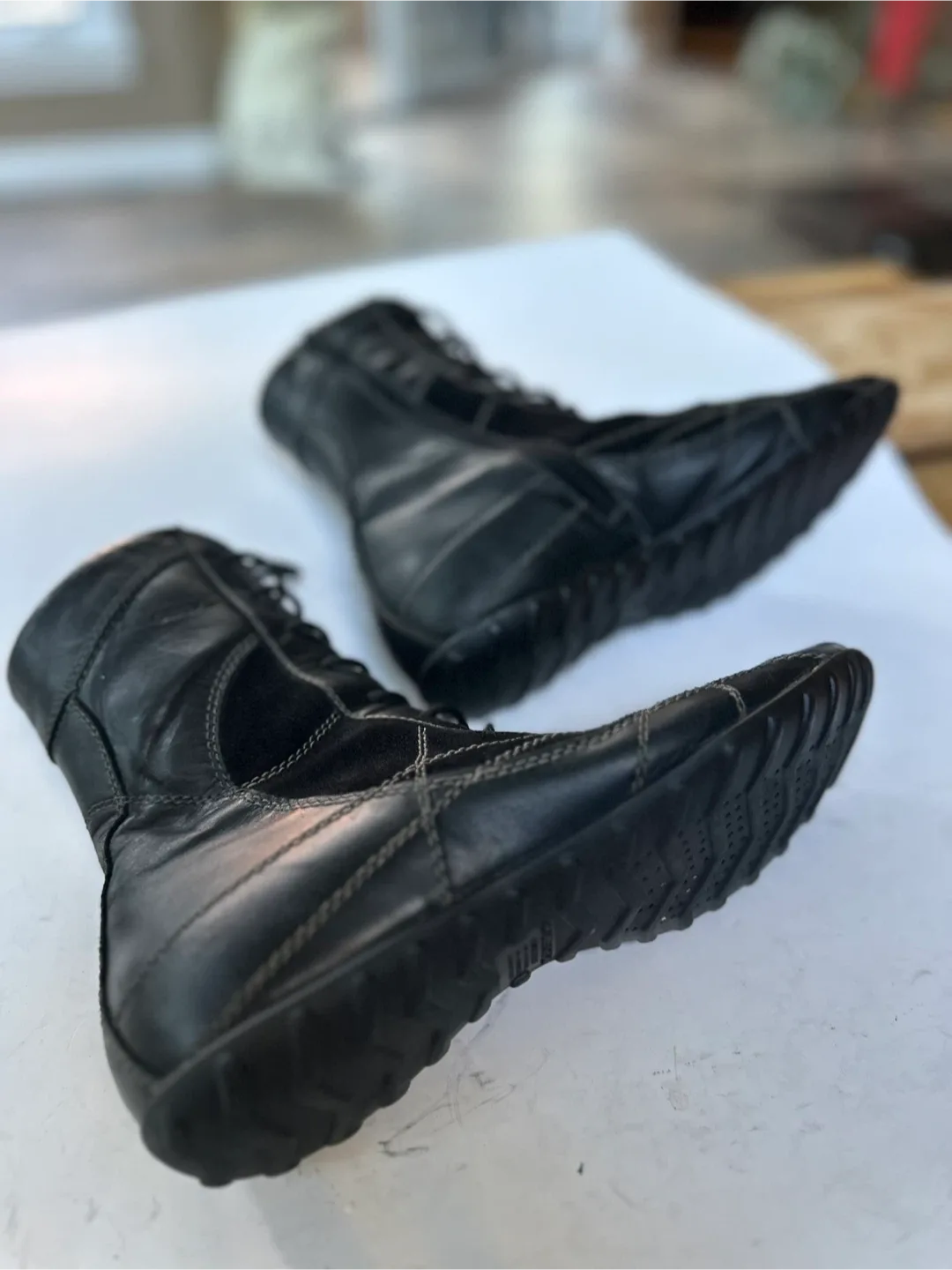 GEOX Mid Calf women’s boxing Boots, Vintage Sz. EUR 39/US 8-8.5 image indicator(5)