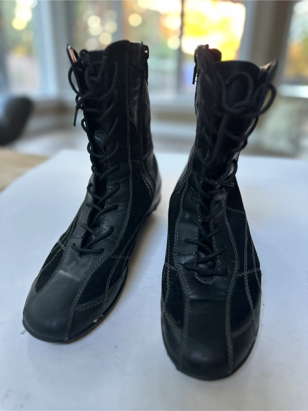 GEOX Mid Calf women’s boxing Boots, Vintage Sz. EUR 39/US 8-8.5 - photo 2