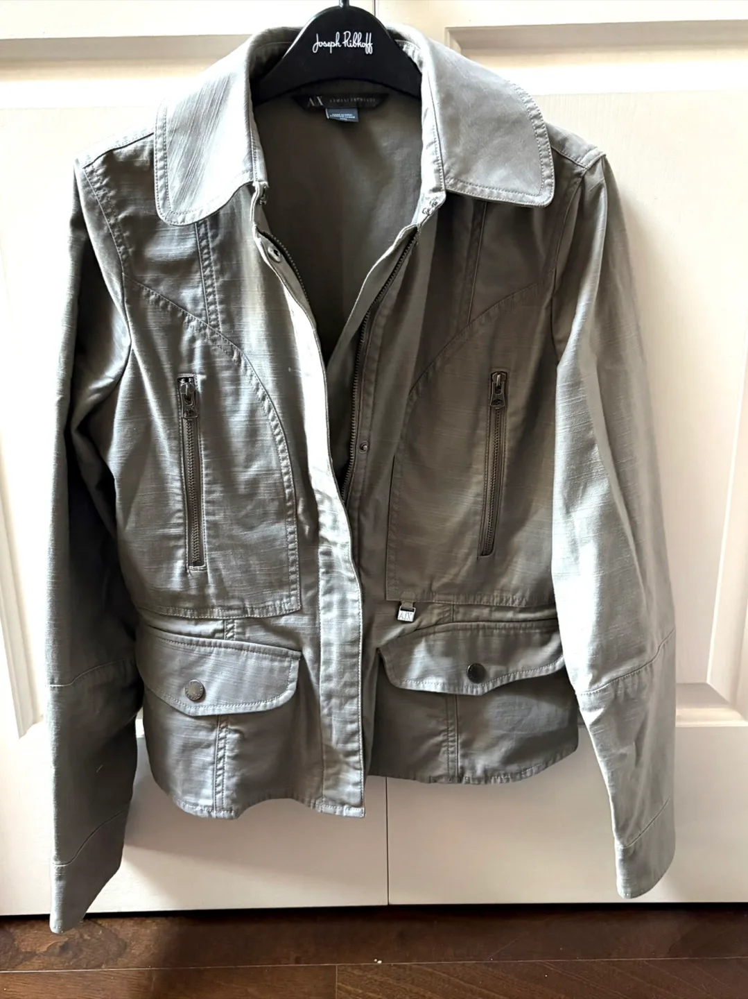 Armani Exchange Khaki Jacket - Size M image indicator(6)