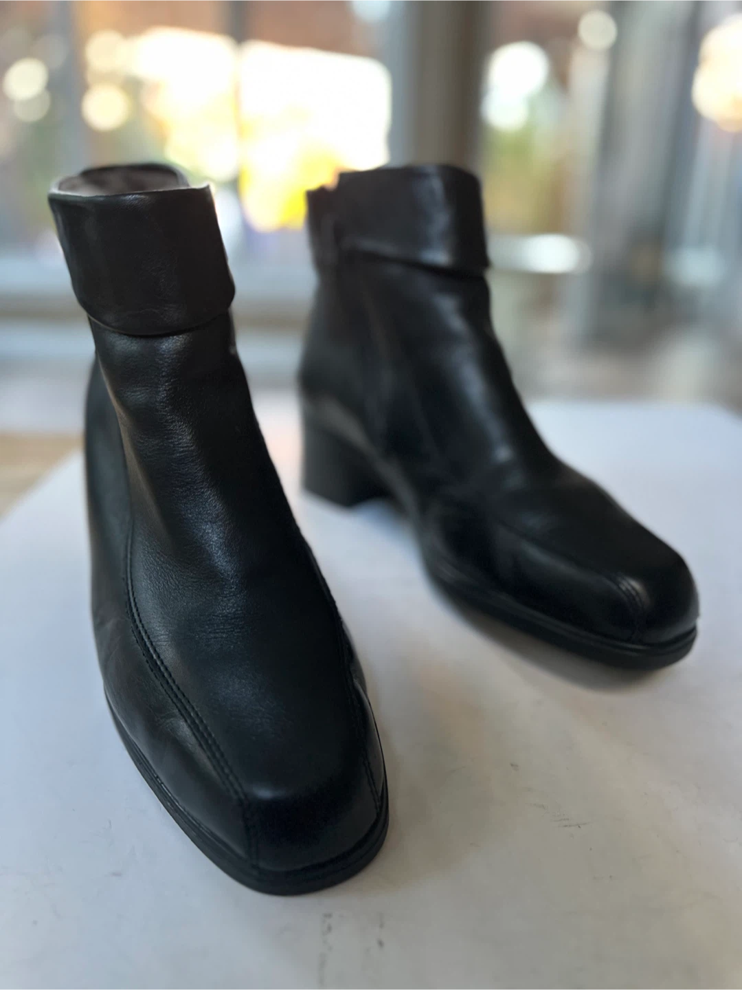 RIEKER  fur lined Leather Ankle Boots SZ. EUR 41/ US 10-10.5 - photo 2