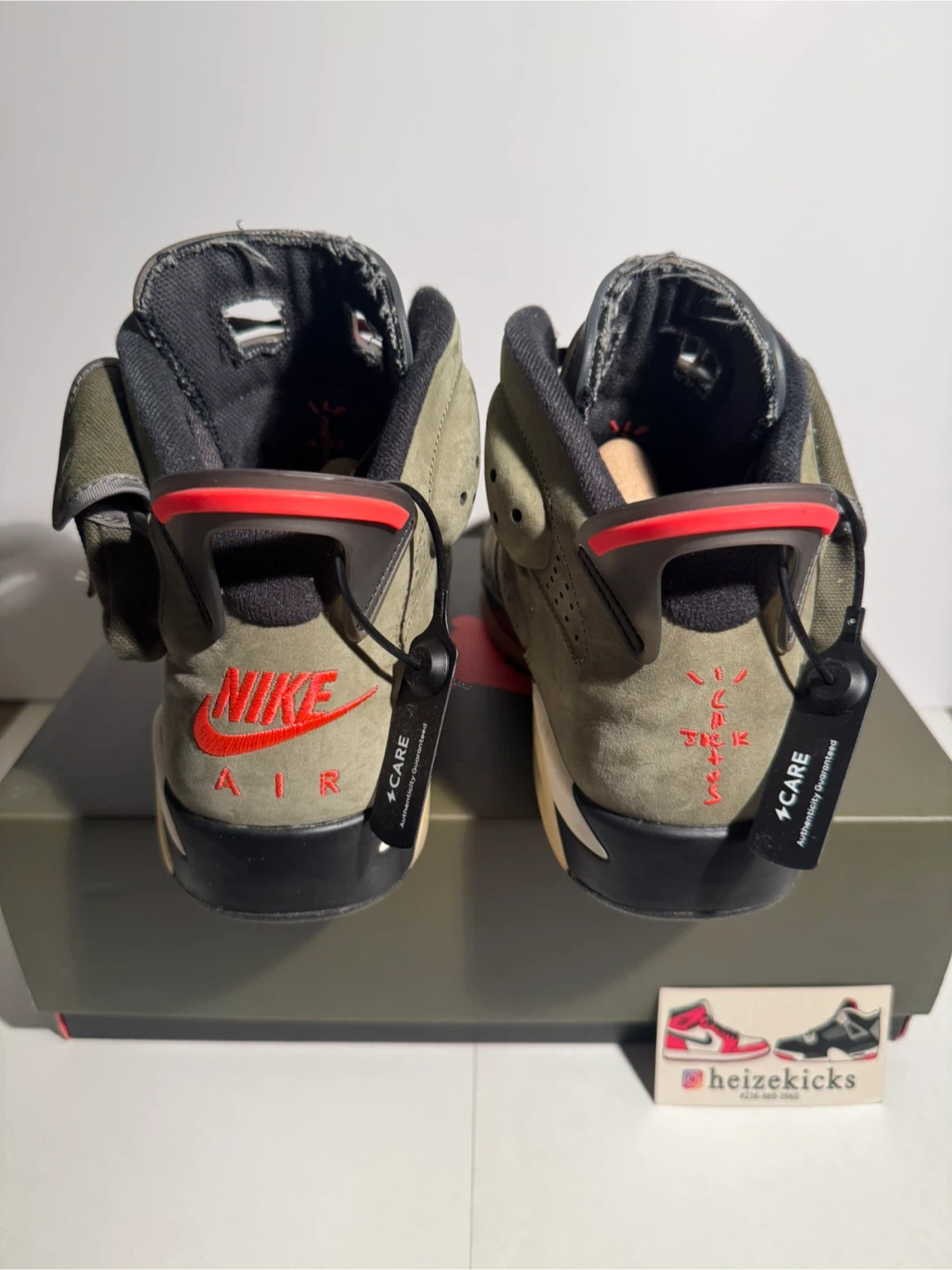Jordan 6 Travis Scott Olive size 9 - photo 4
