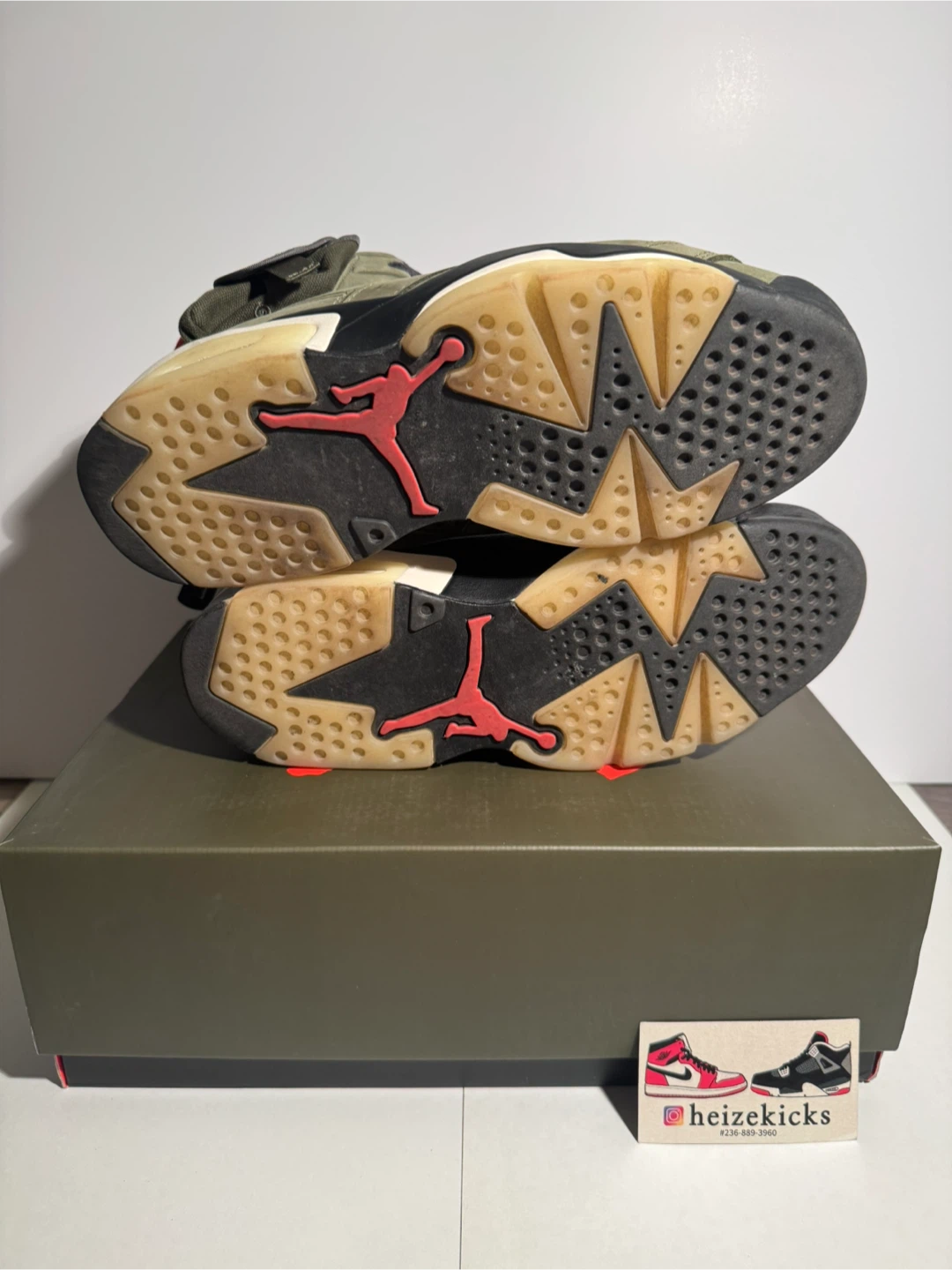Jordan 6 Travis Scott Olive size 9 - photo 5