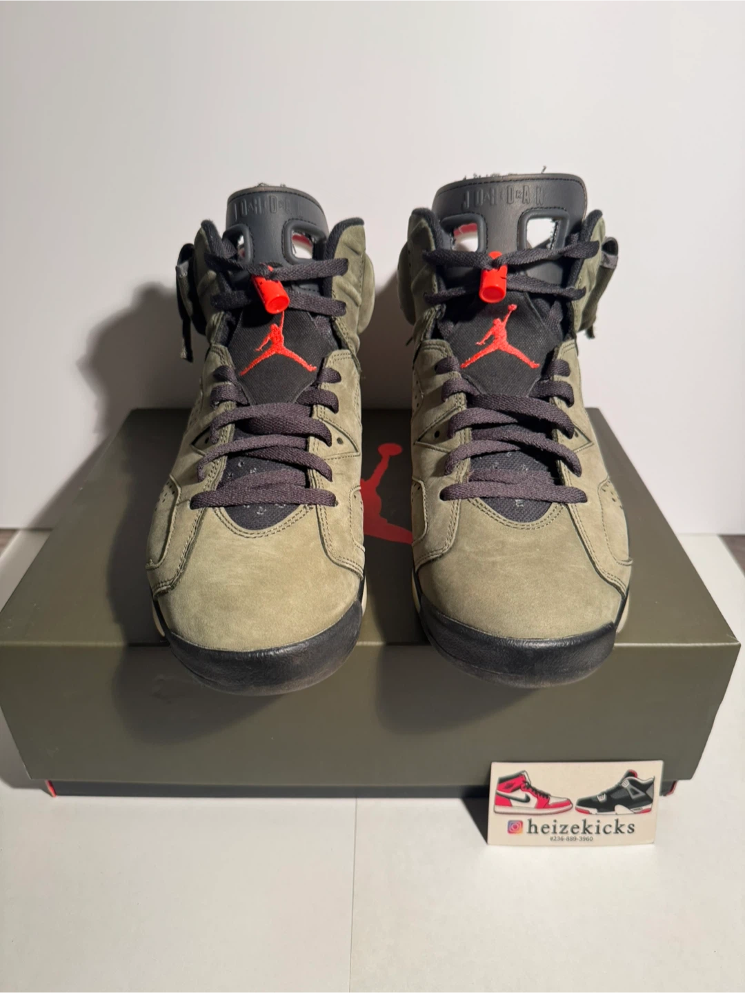Jordan 6 Travis Scott Olive size 9 - photo 3