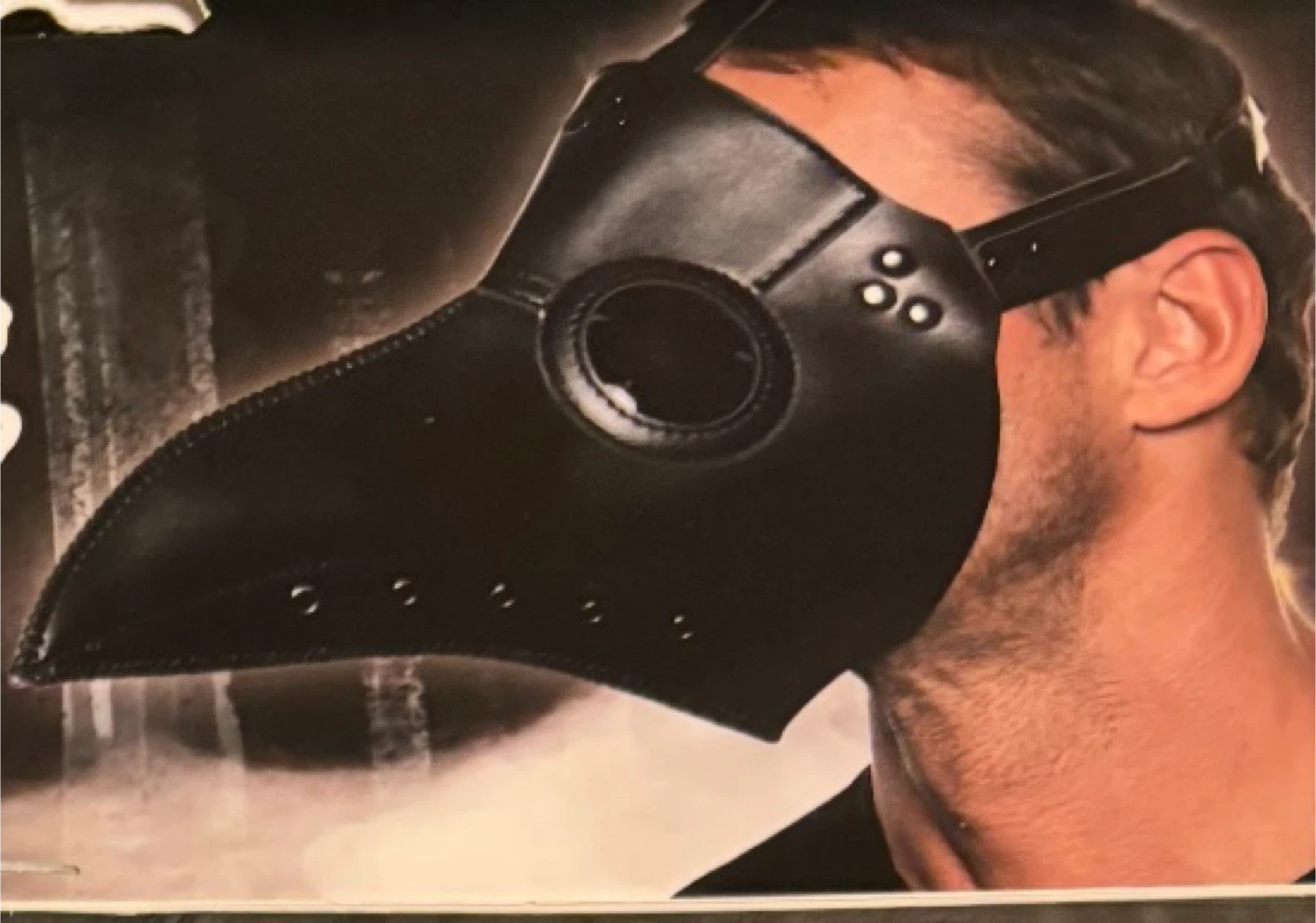 High quality Halloween  Plague Doctor Mask, New - photo 2