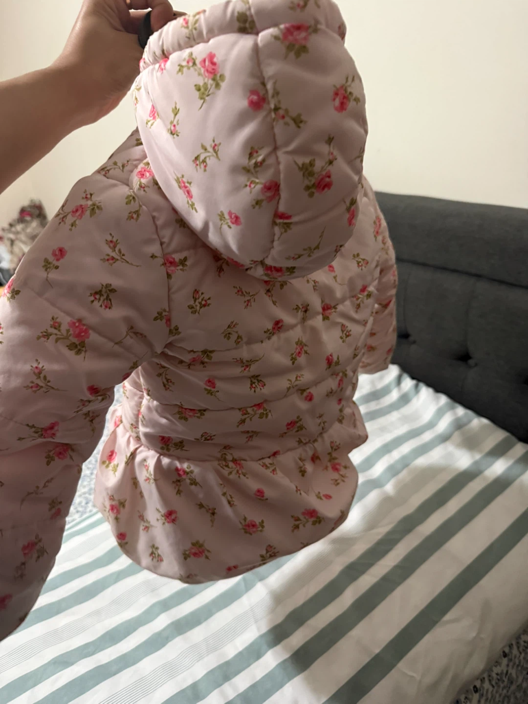Floral Padded Baby Jacket - photo 3