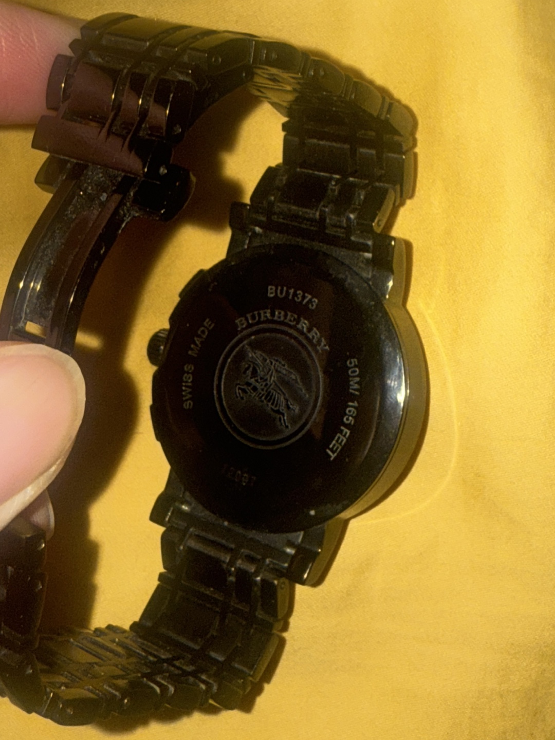 Burberry Black Men’s Watch （need new battery) - photo 5