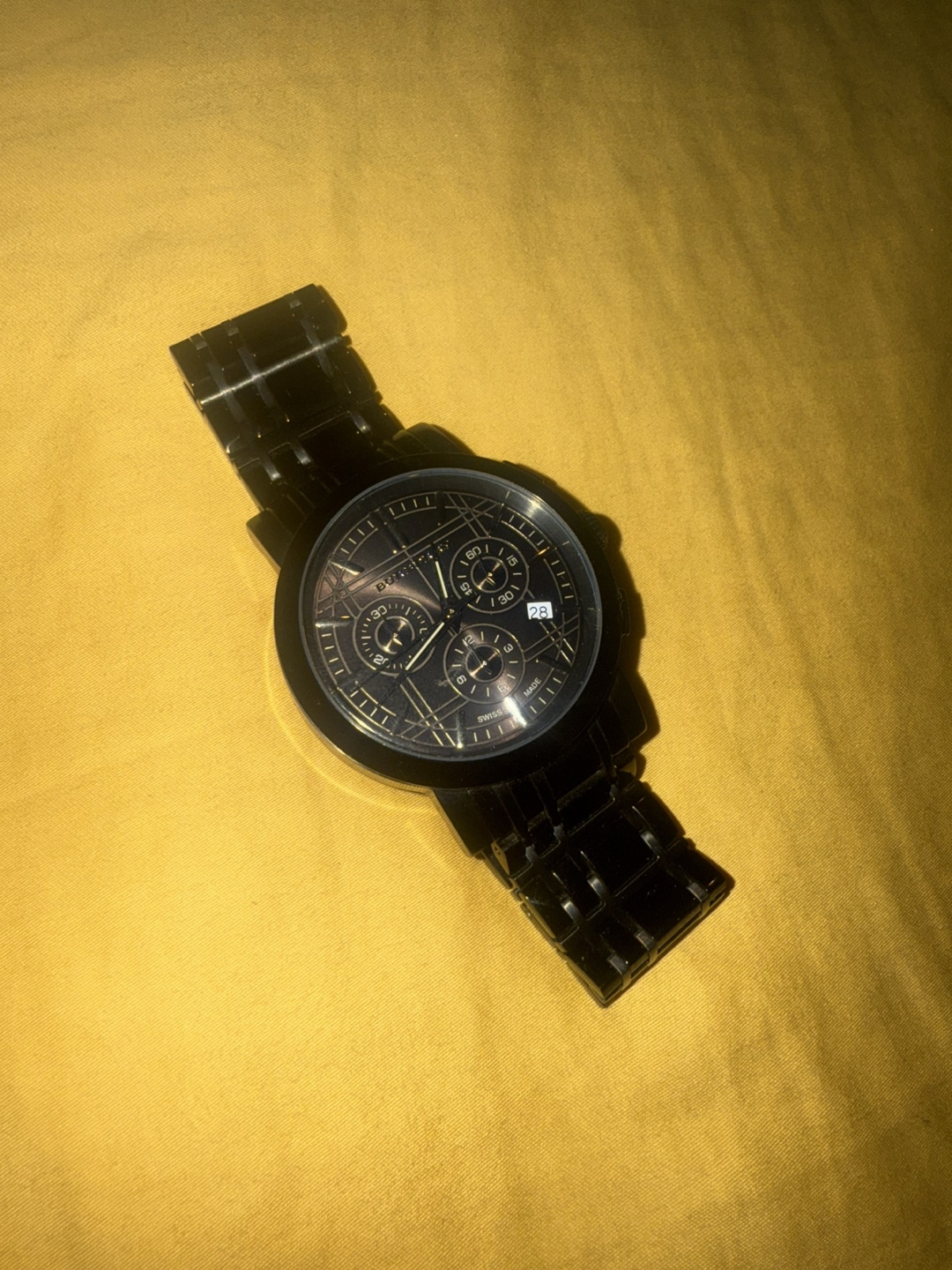 Burberry Black Men’s Watch （need new battery)