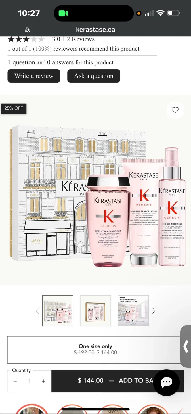 Kérastase Genesis Anti-Breakage Fortifying Serum image indicator(2)