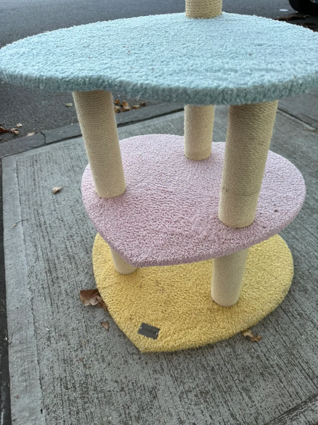 Pastel Heart Cat Tree image indicator(3)