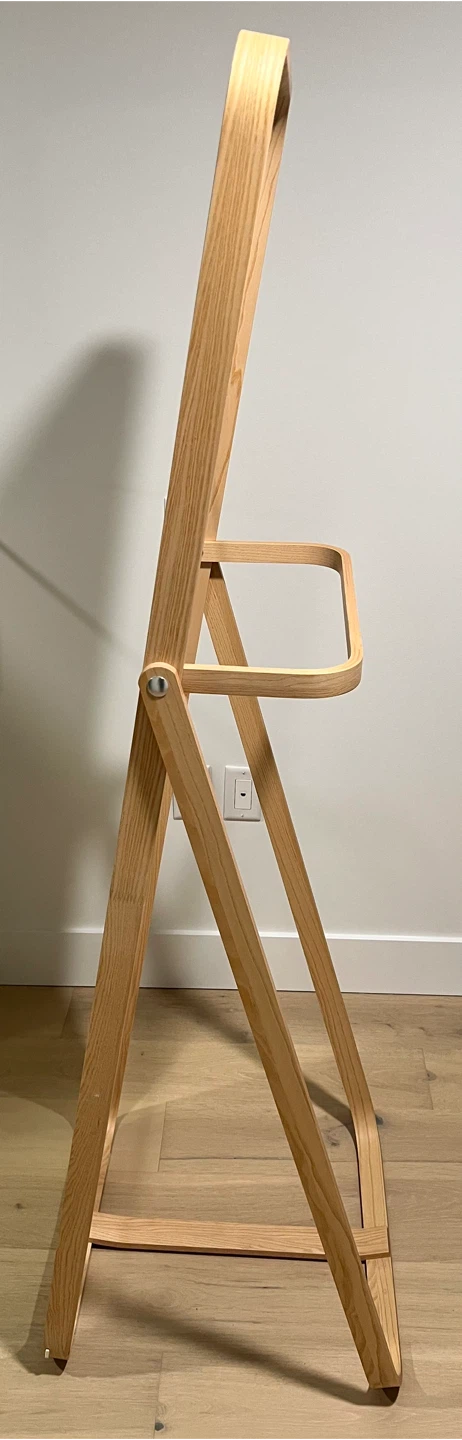 IKEA IKORNNES Full Length Wooden Tilting Mirror - photo 3