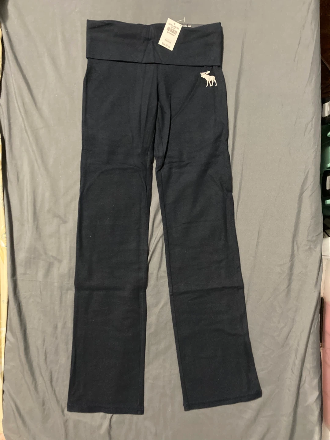 Abercrombie Kids Yoga Classic Black Pants - Size M