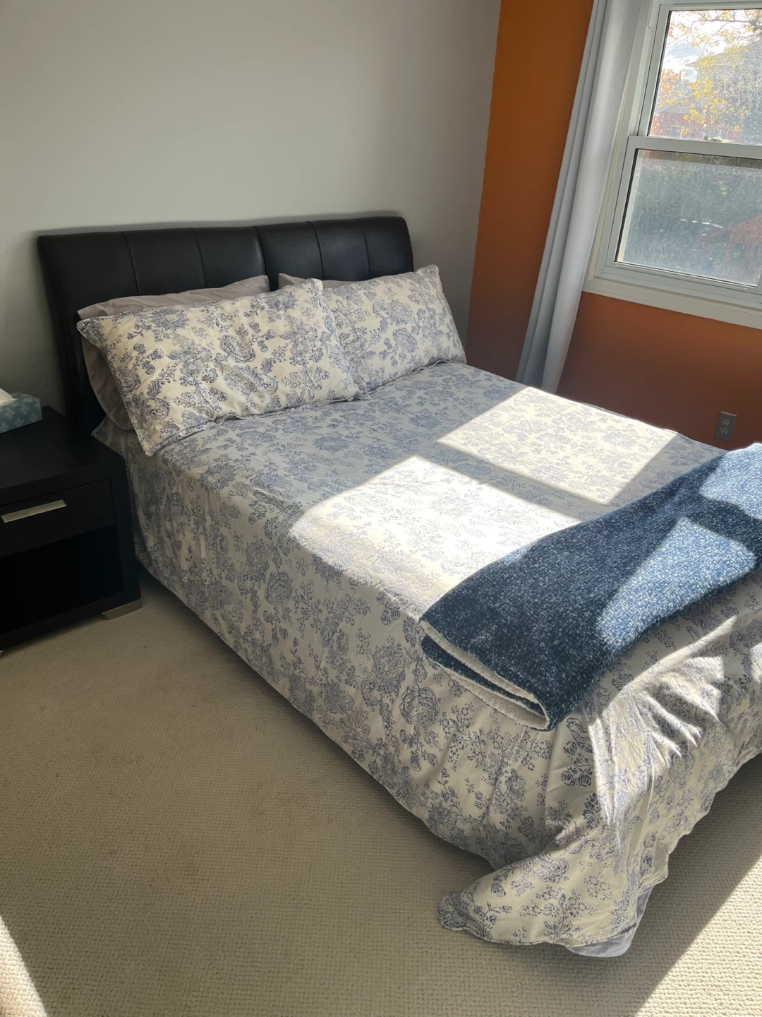 Laura Ashley Cotton King Duvet Cover & Shams