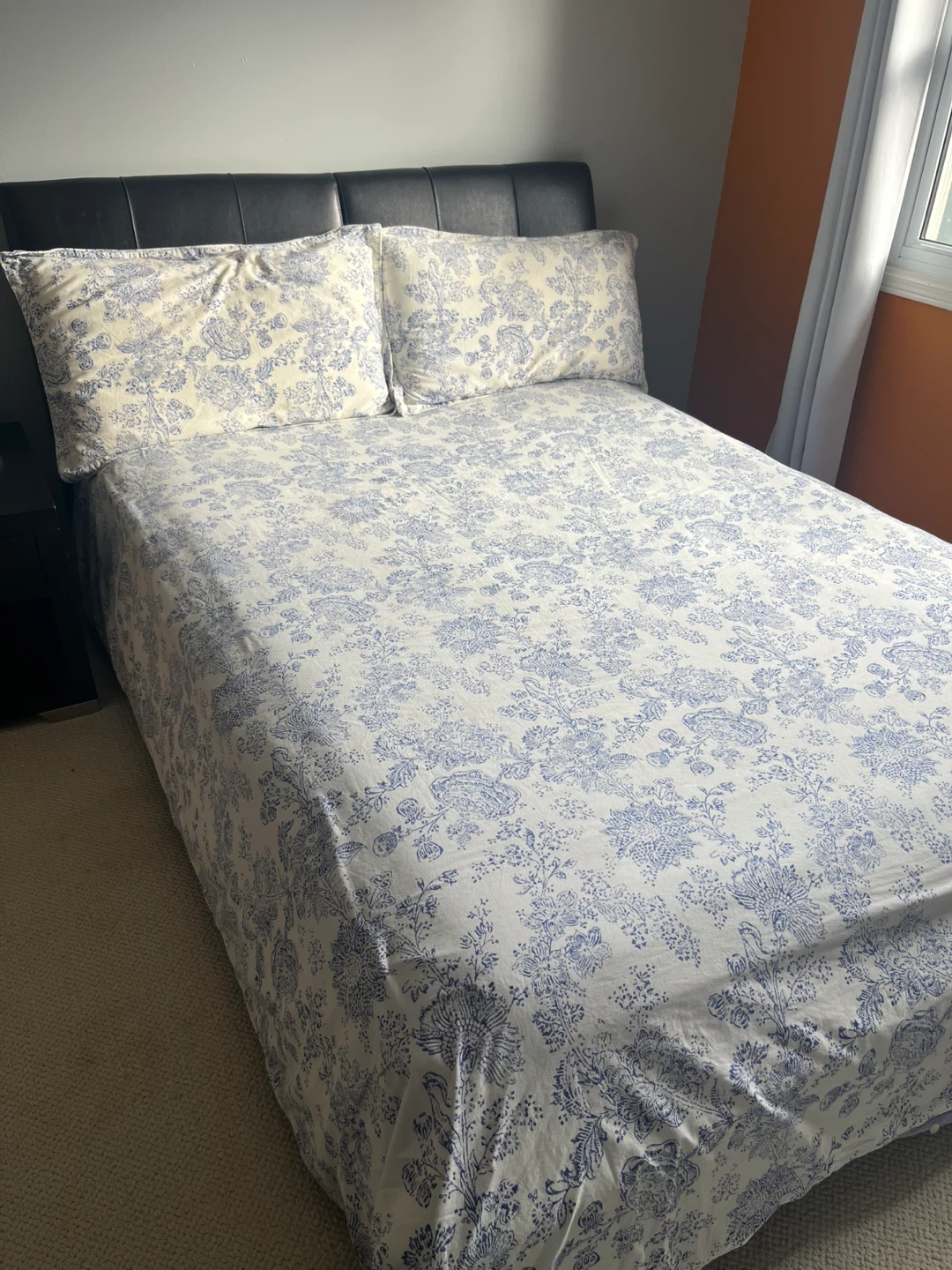 Laura Ashley Cotton King Duvet Cover & Shams - photo 3