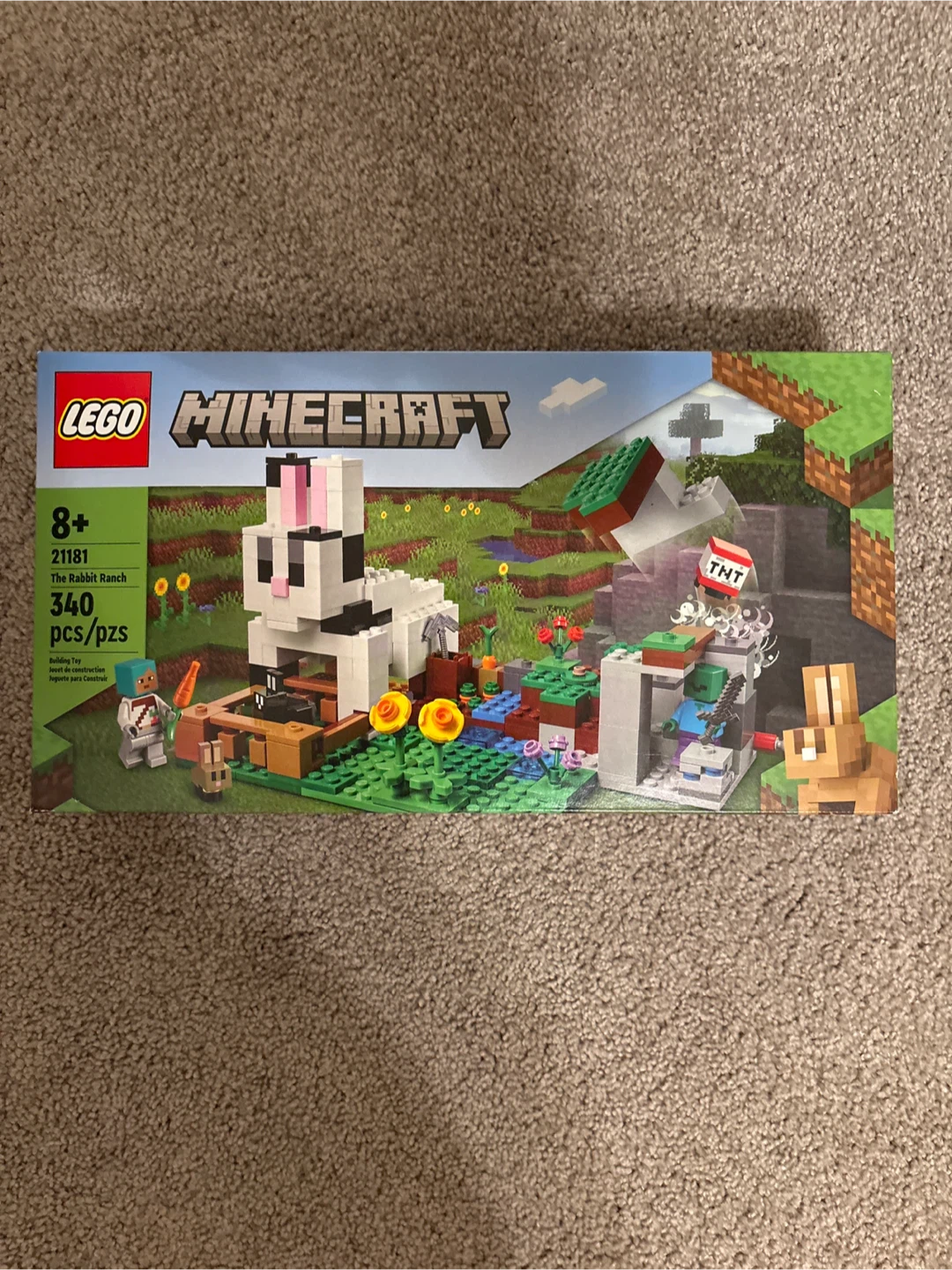 LEGO Minecraft 21181 The Rabbit Ranch (New)