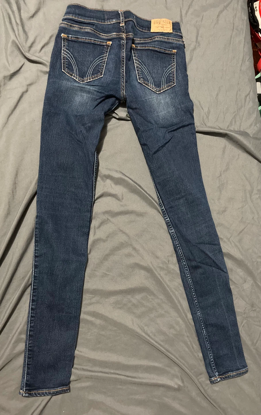 Hollister Dark Wash Skinny Jeans - Size 1 W25， like new - photo 3