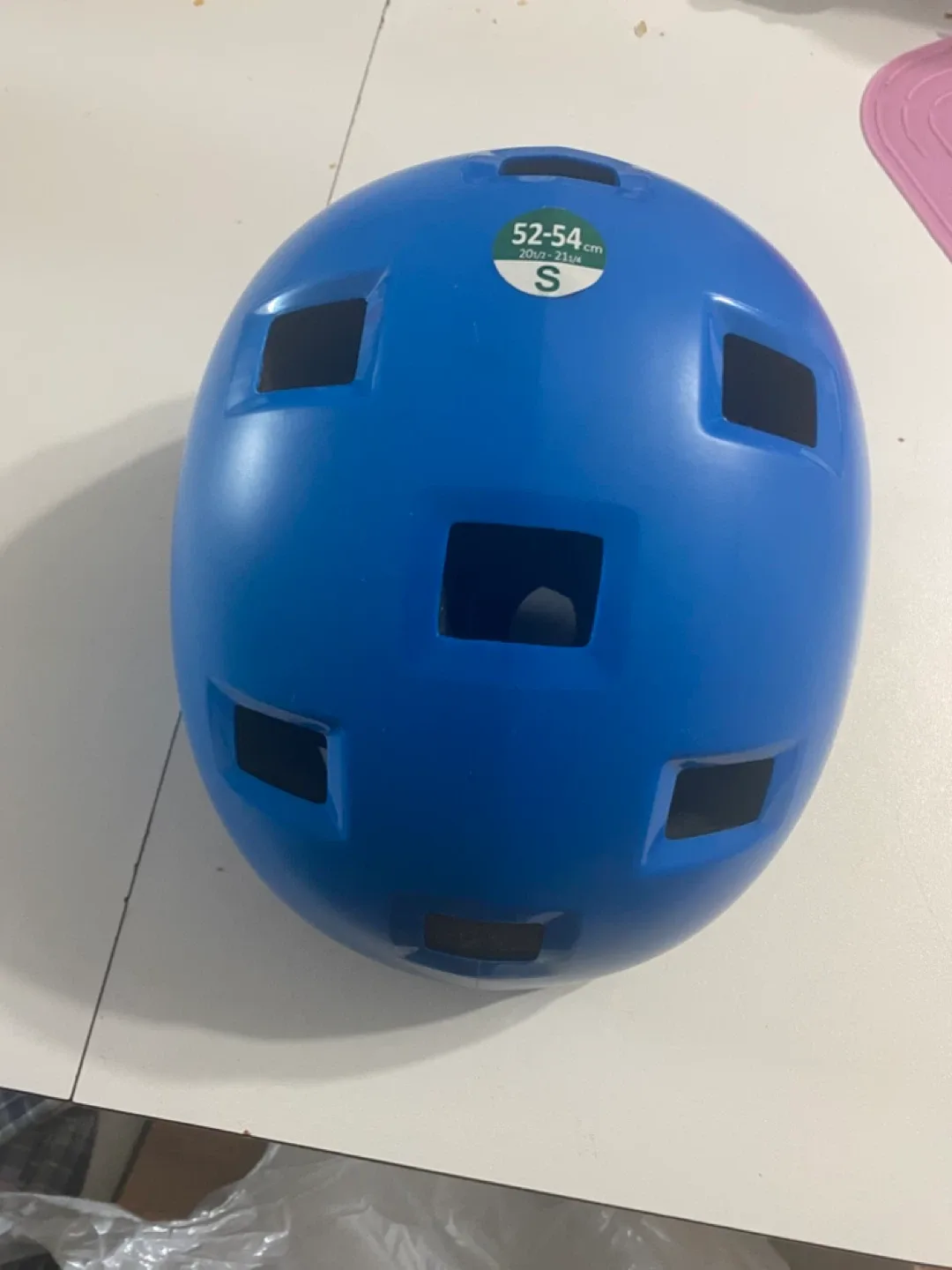 Brand New Decathlon Blue Bike Helmet - Size S thumbnail