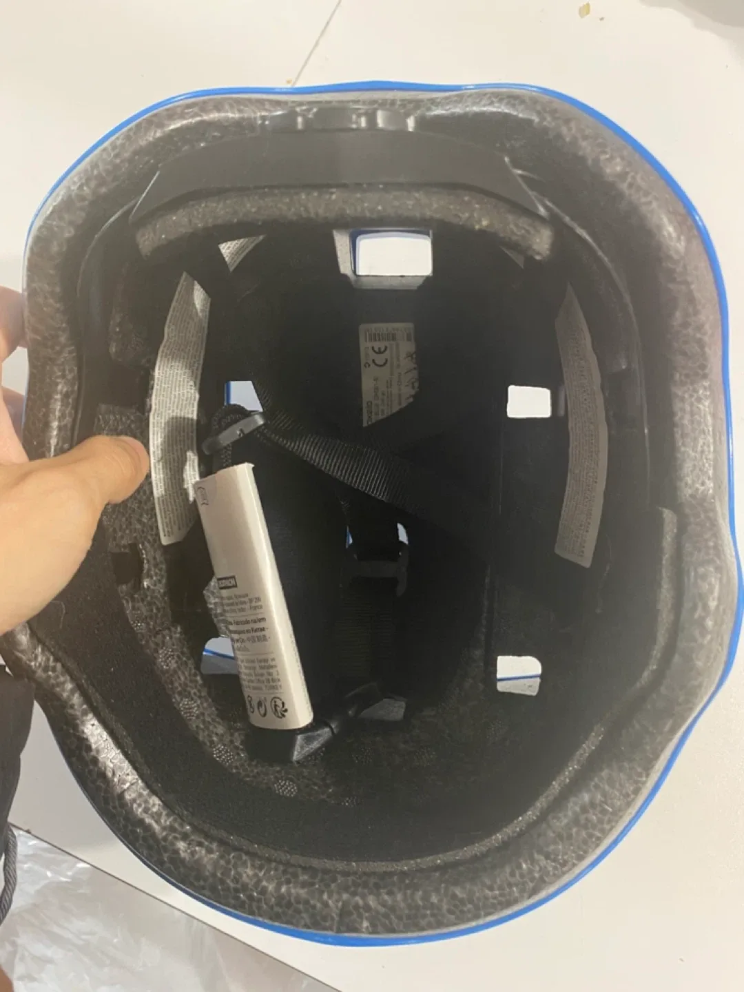 Brand New Decathlon Blue Bike Helmet - Size S image indicator(5)