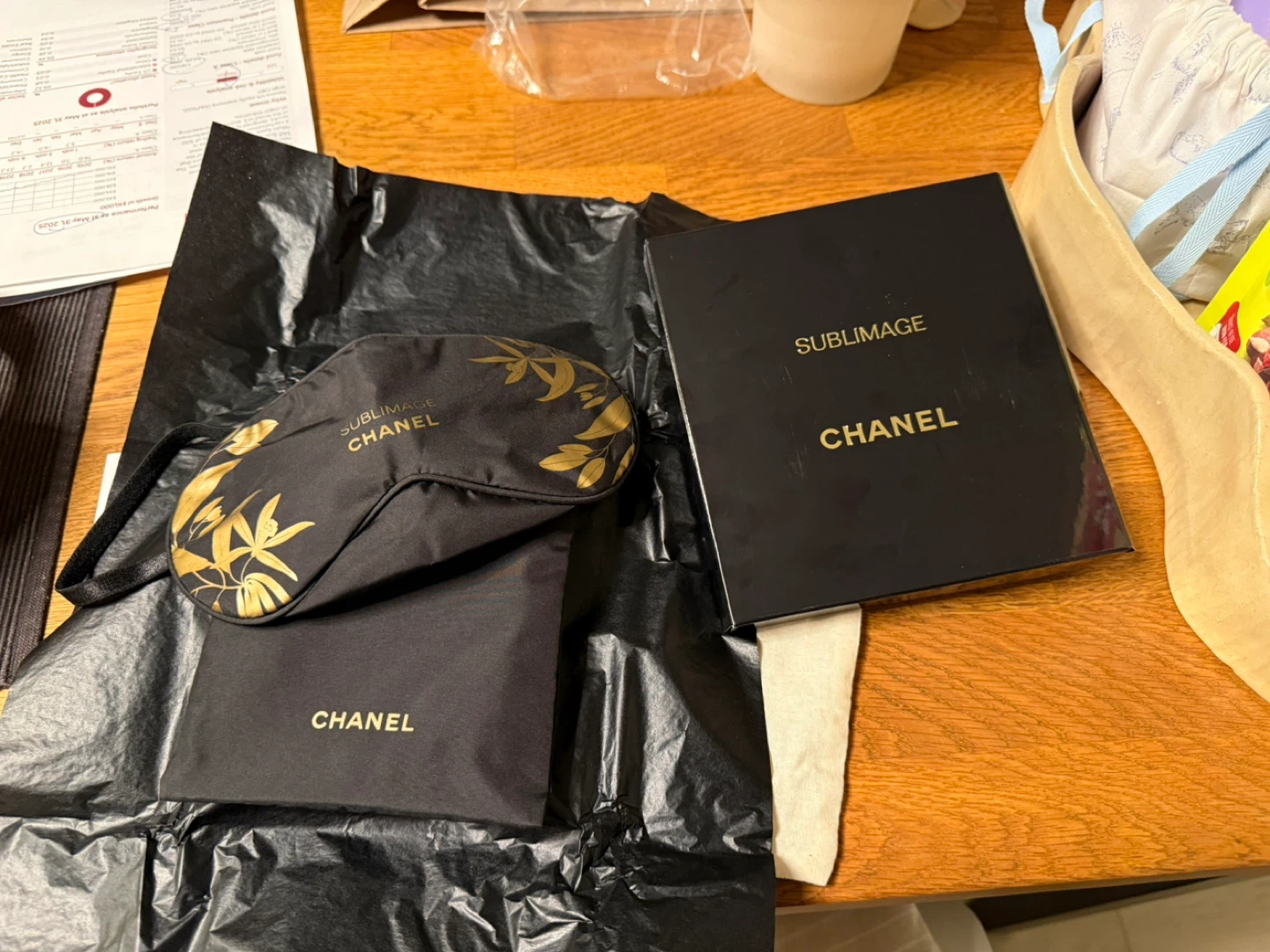 Chanel Sublimage Eye Mask Set - New in Box