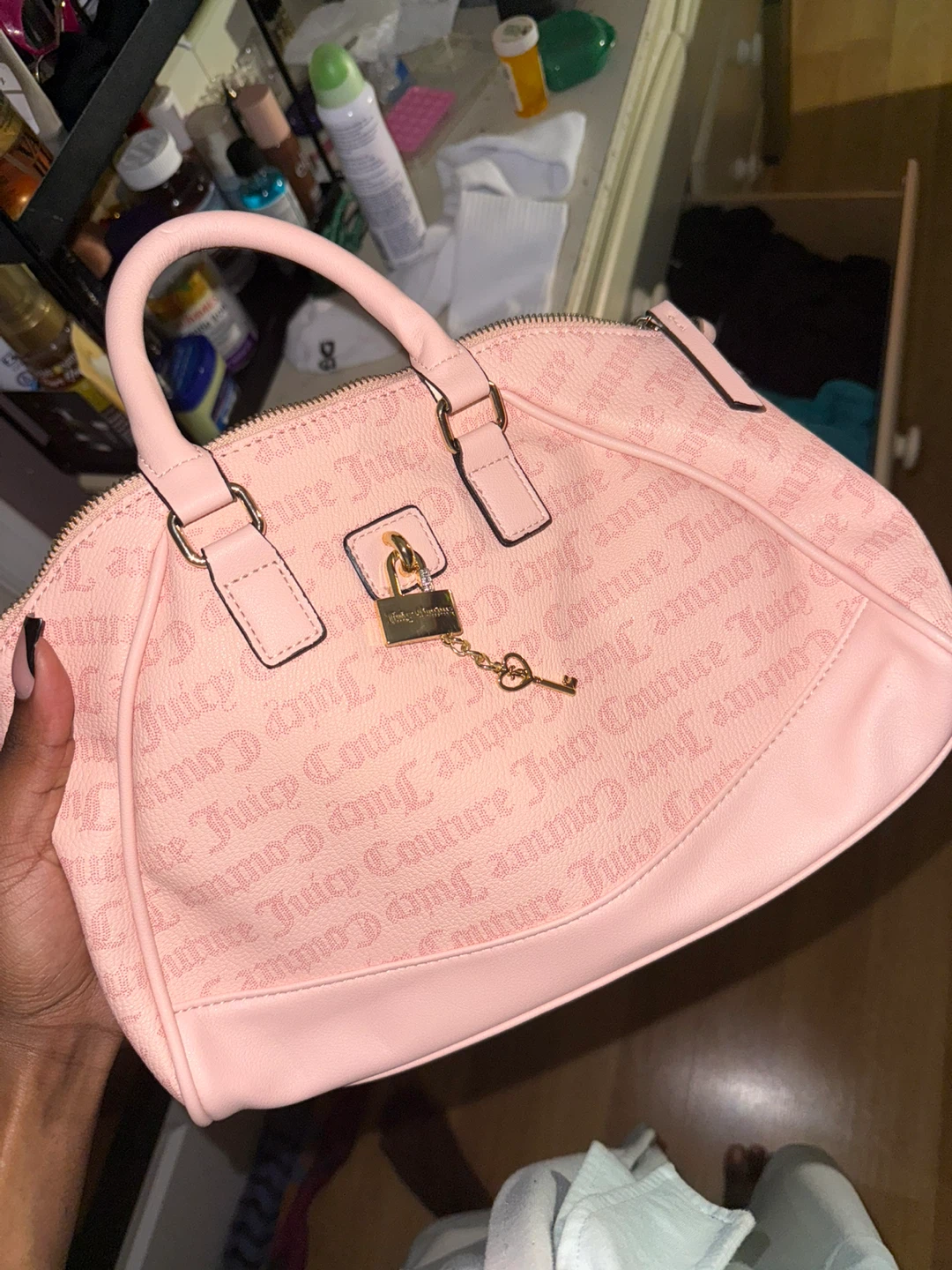 Juicy Couture Pink Satchel Purse