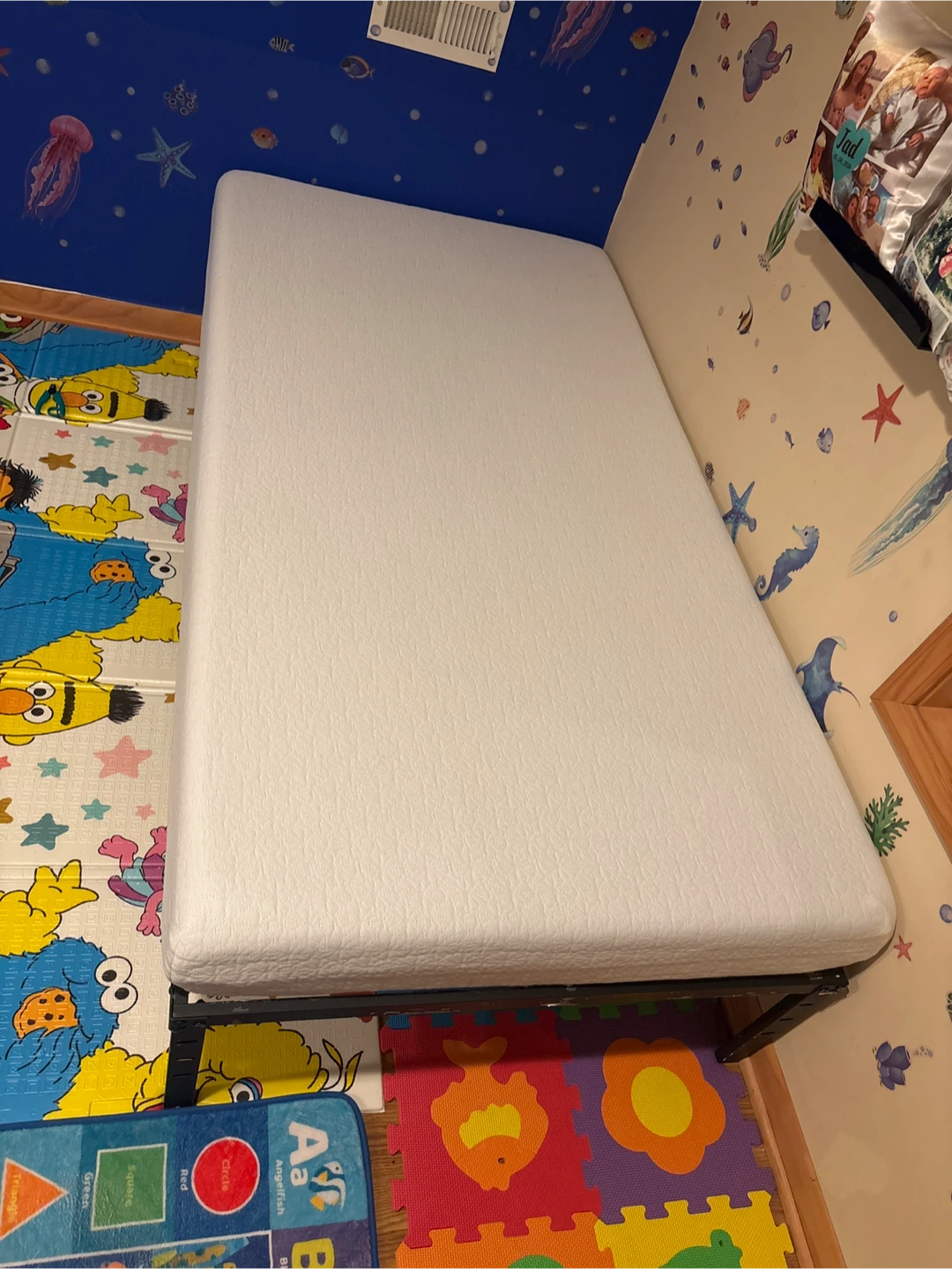 Twin Size Mattress and frame