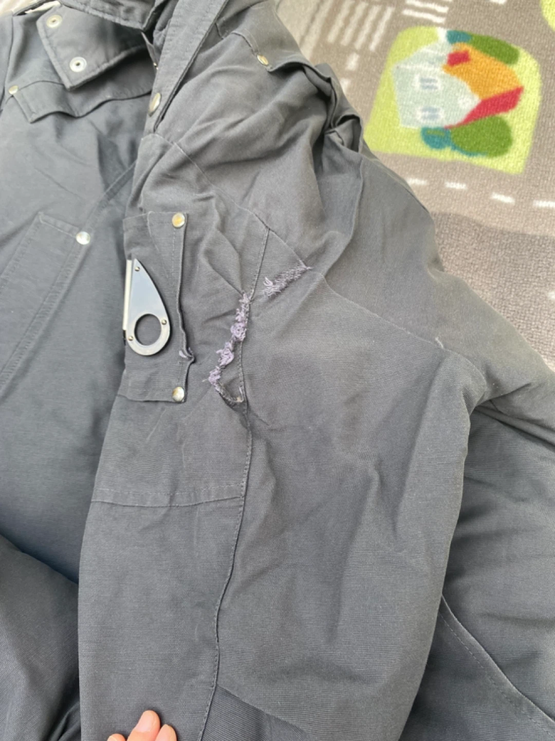 Broken Moose Knuckles Stirling Parka Grey Size L - photo 2