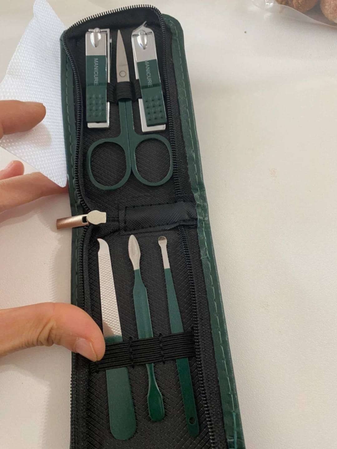 Brand New Manicure Set - Green Drainage SET009
