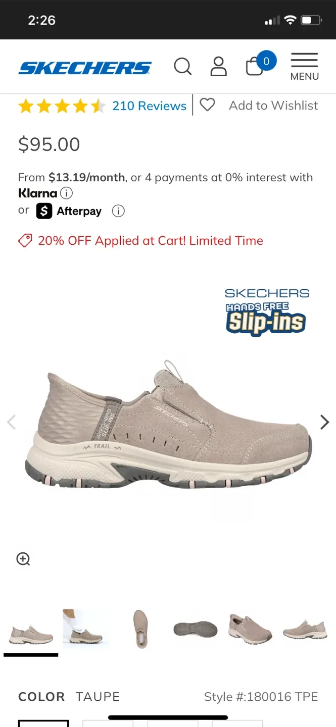 Skechers Slip-ins Trail Women's Shoes - Size 7 image indicator(6)