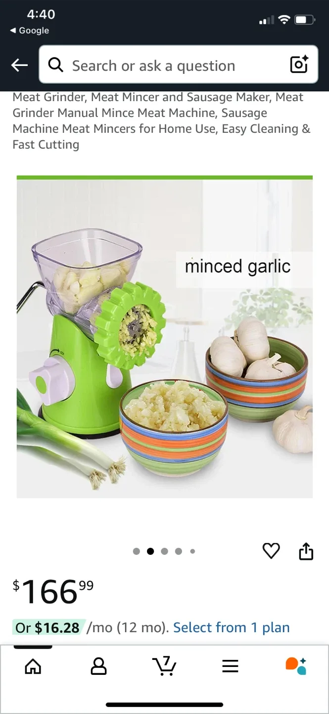 Green Power Super Mincer image indicator(4)