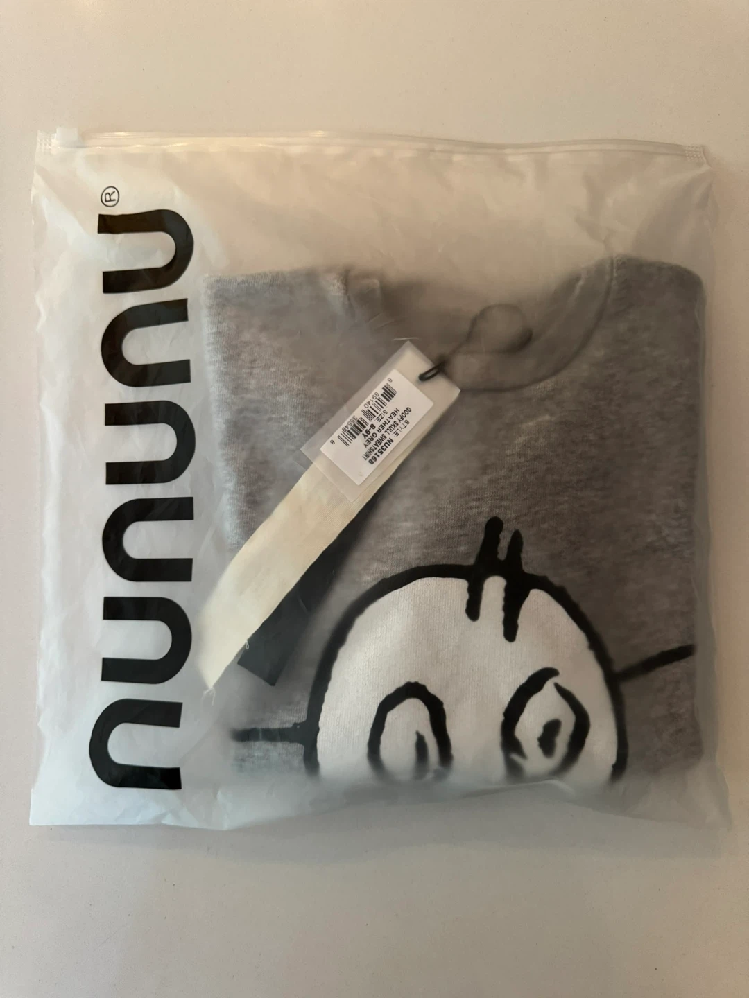 Brand New w/tags NUNUNU Kids Goofy Skull Sweatshirt. SZ 8-9. - photo 5