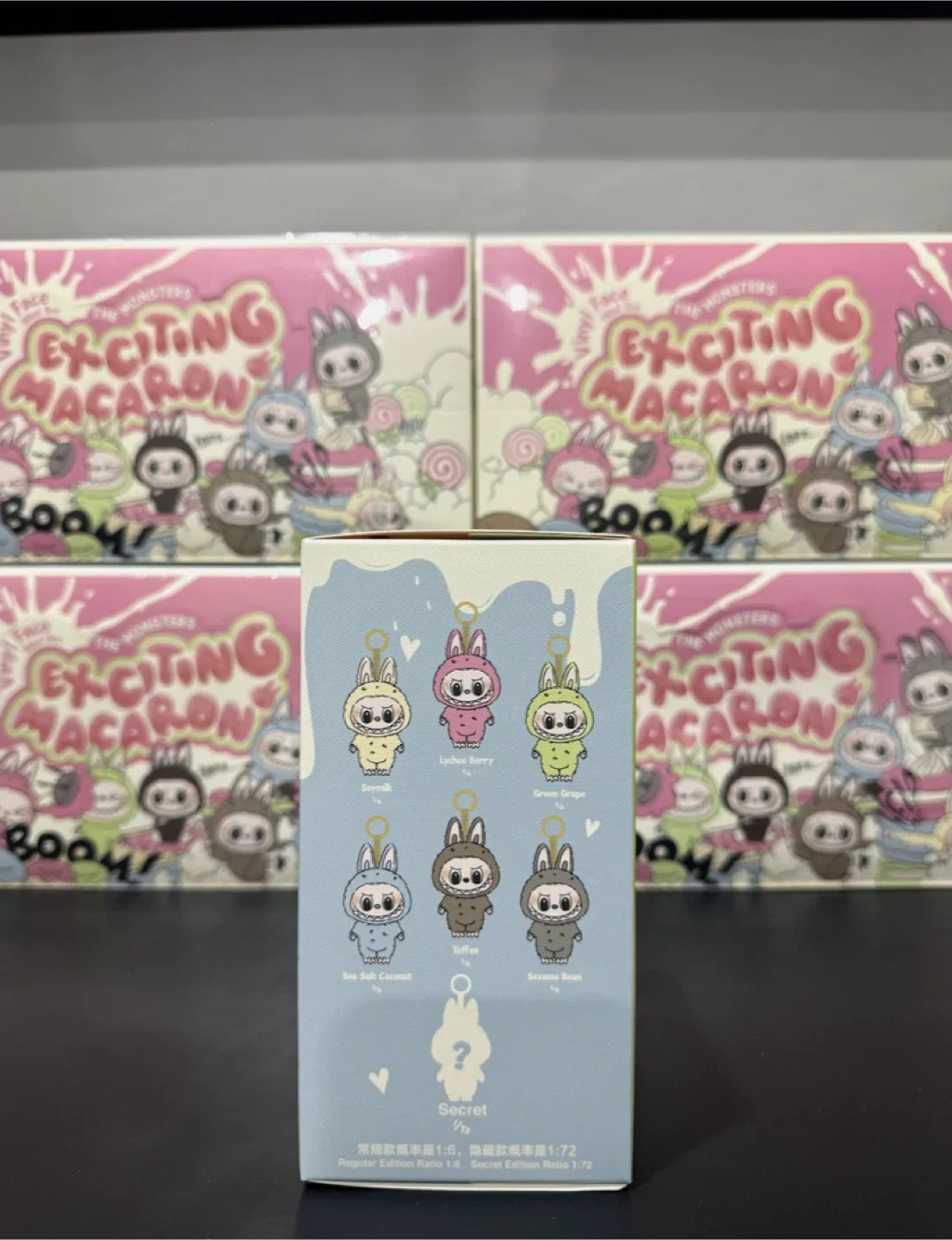 Pop Mart The Monsters Exciting Macaron Vinyl Face Blind Box image indicator(2)