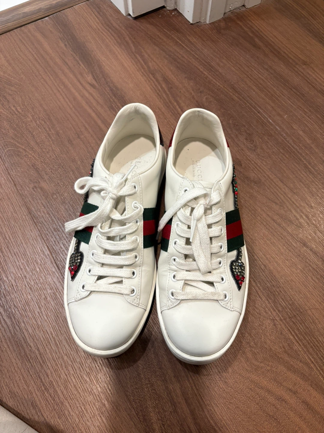 Gucci Women’s Ace Embroidered Sneaker size 7 - photo 4
