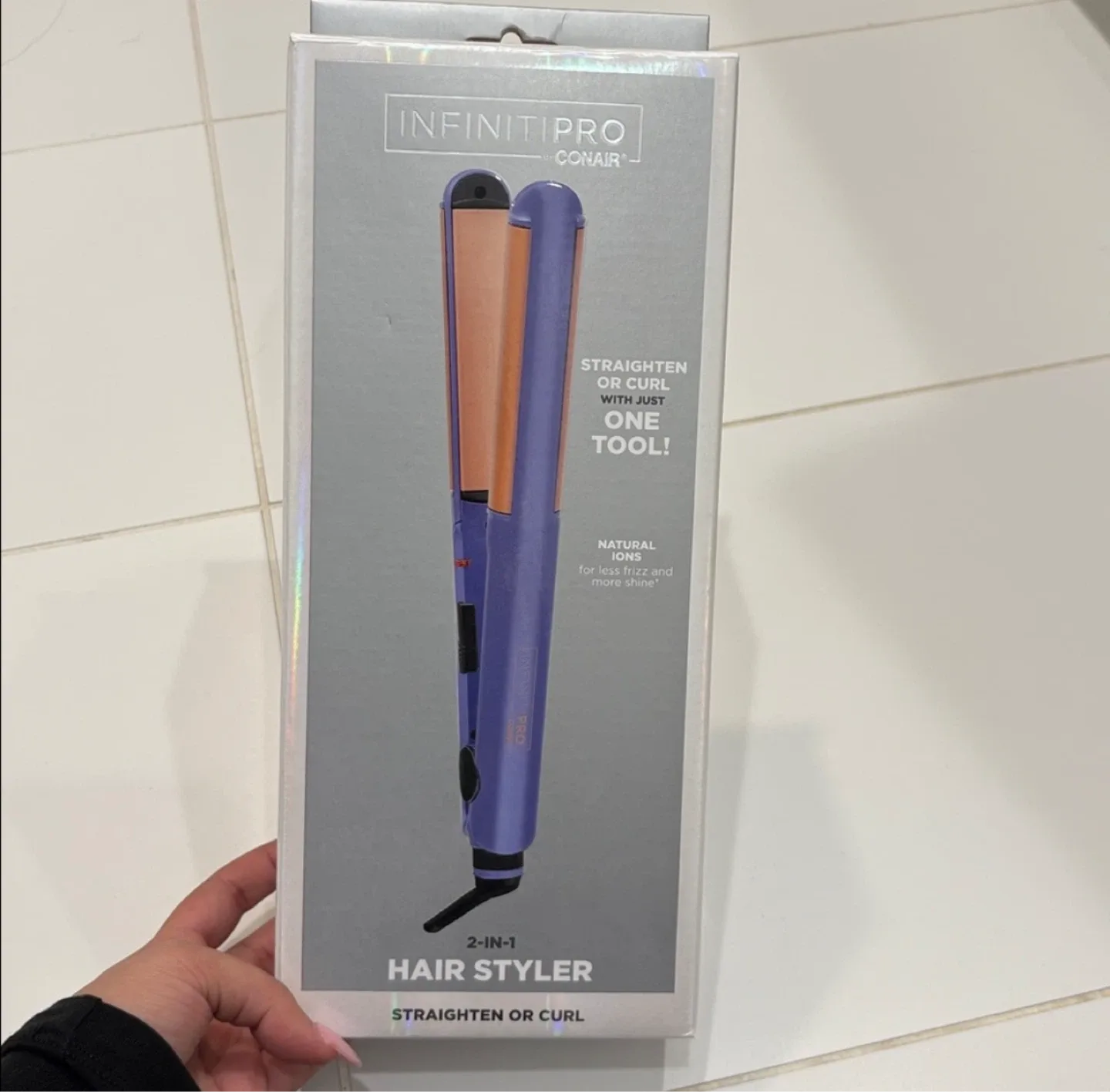 InfinitiPRO by Conair 2-in-1 Hair Styler image indicator(3)