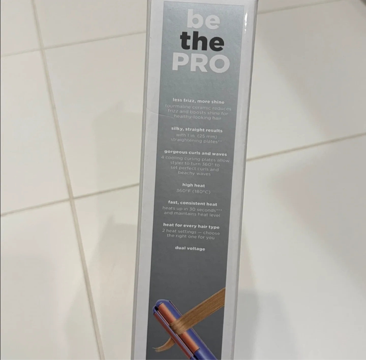 InfinitiPRO by Conair 2-in-1 Hair Styler image indicator(4)