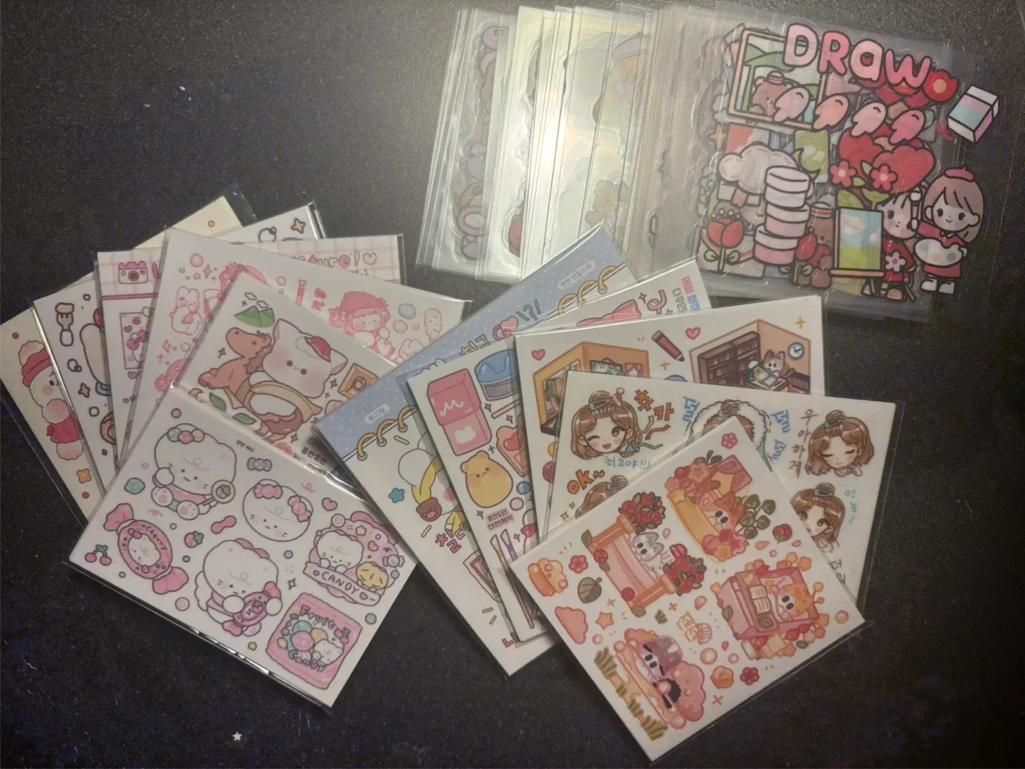 Cute Stickers & Pins Bundle image indicator(2)