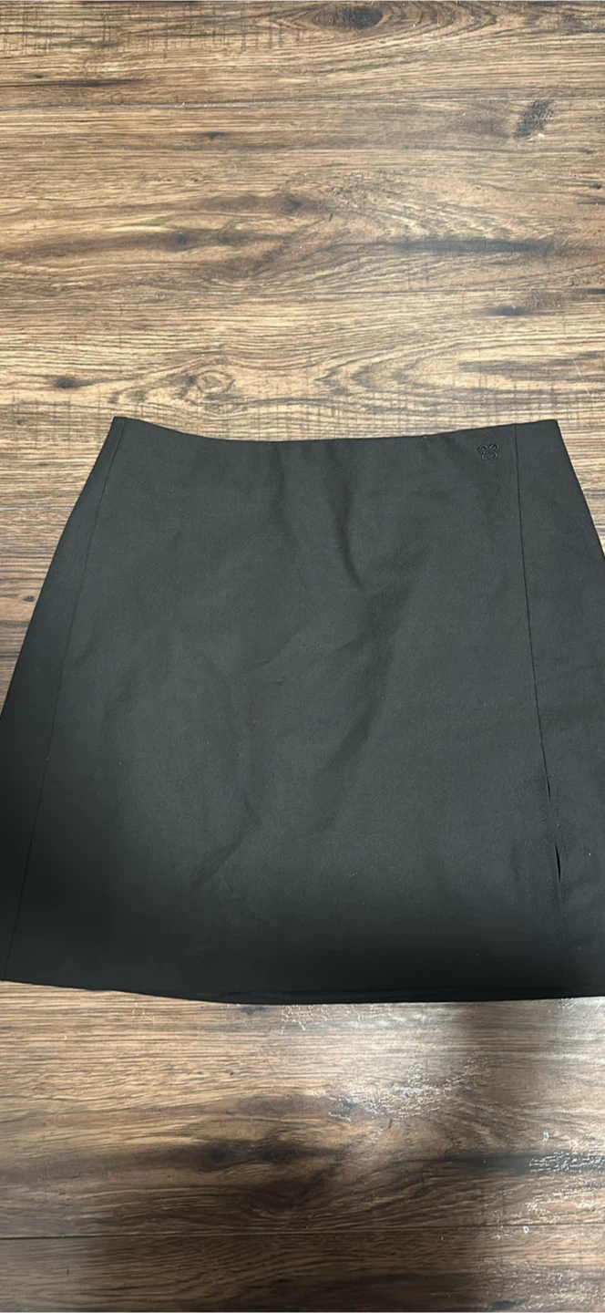 Aritzia black mini skirt