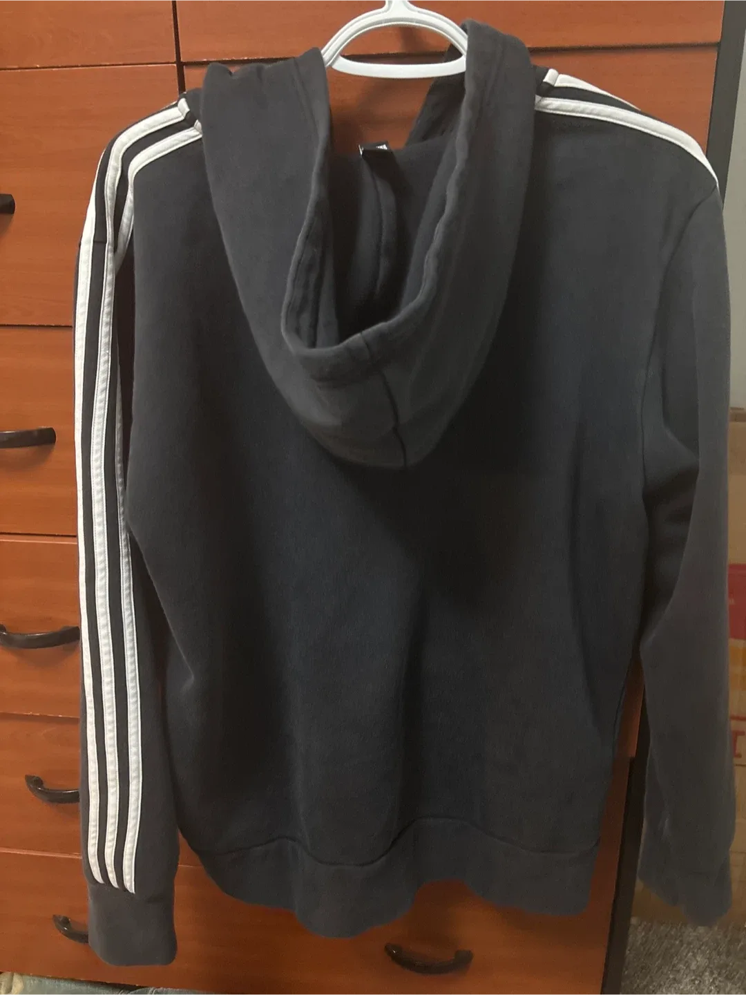 Adidas Black Hoodie, Size L image indicator(2)