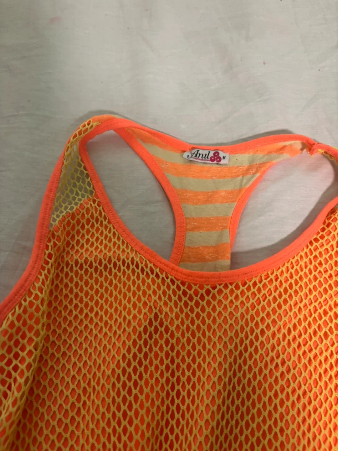 Orange Knit Dress - Anul image indicator(2)