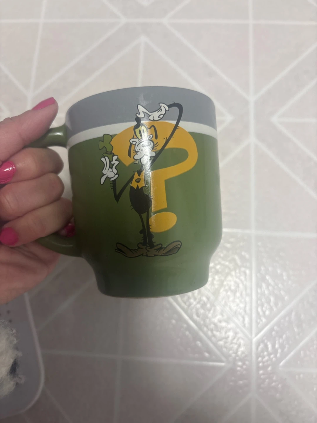 Disney Goofy Question Mark Mug