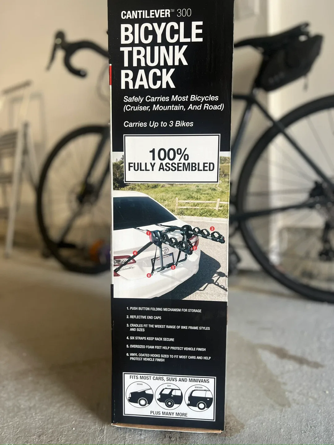Bell Cantilever 300 Bicycle Trunk Rack - New image indicator(2)