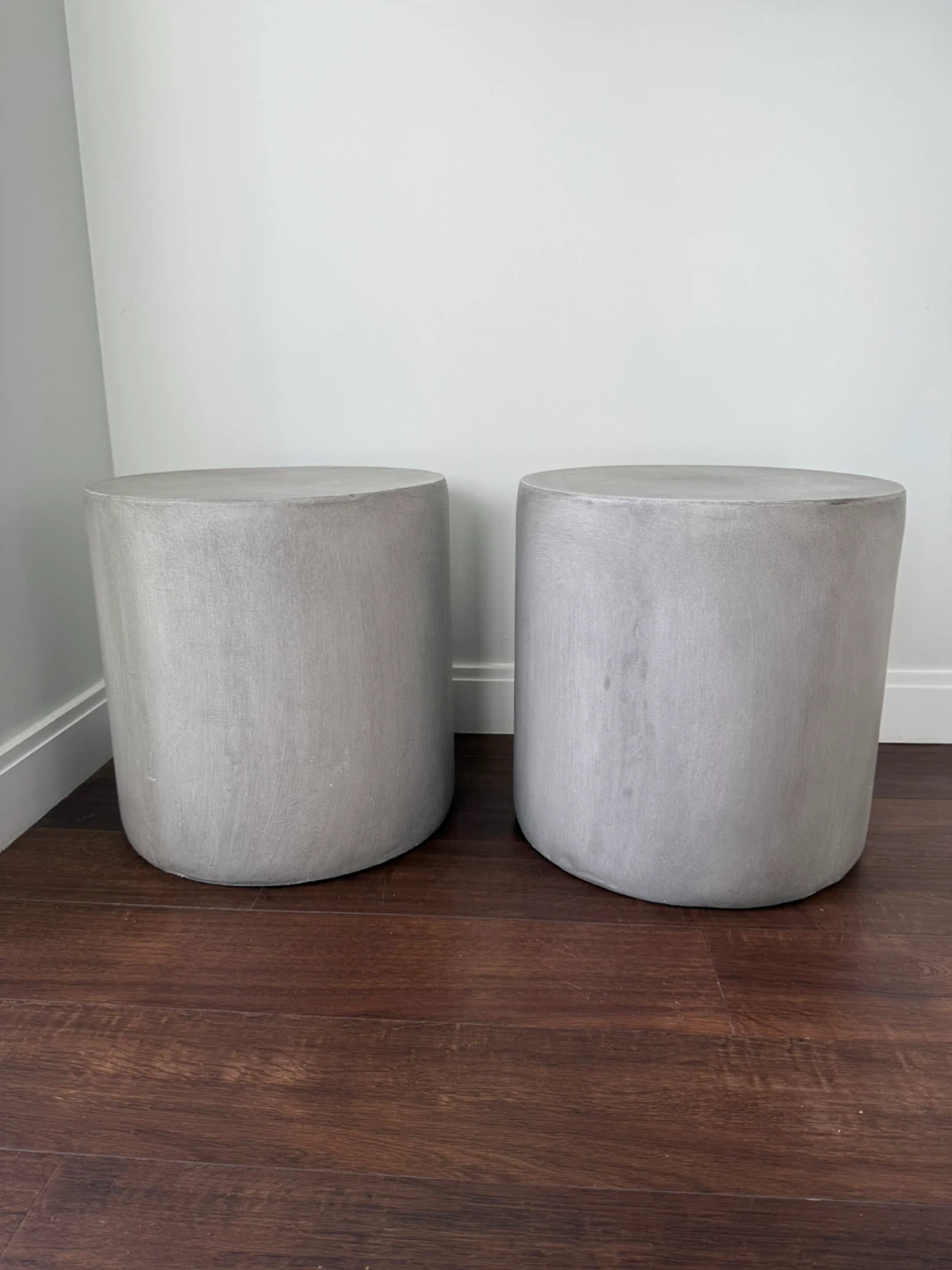 Lightweight Concrete Stone Side Tables