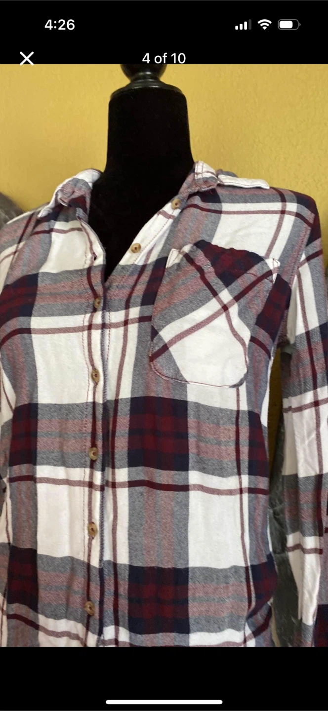 Garage Plaid Button Down Shirt - photo 5