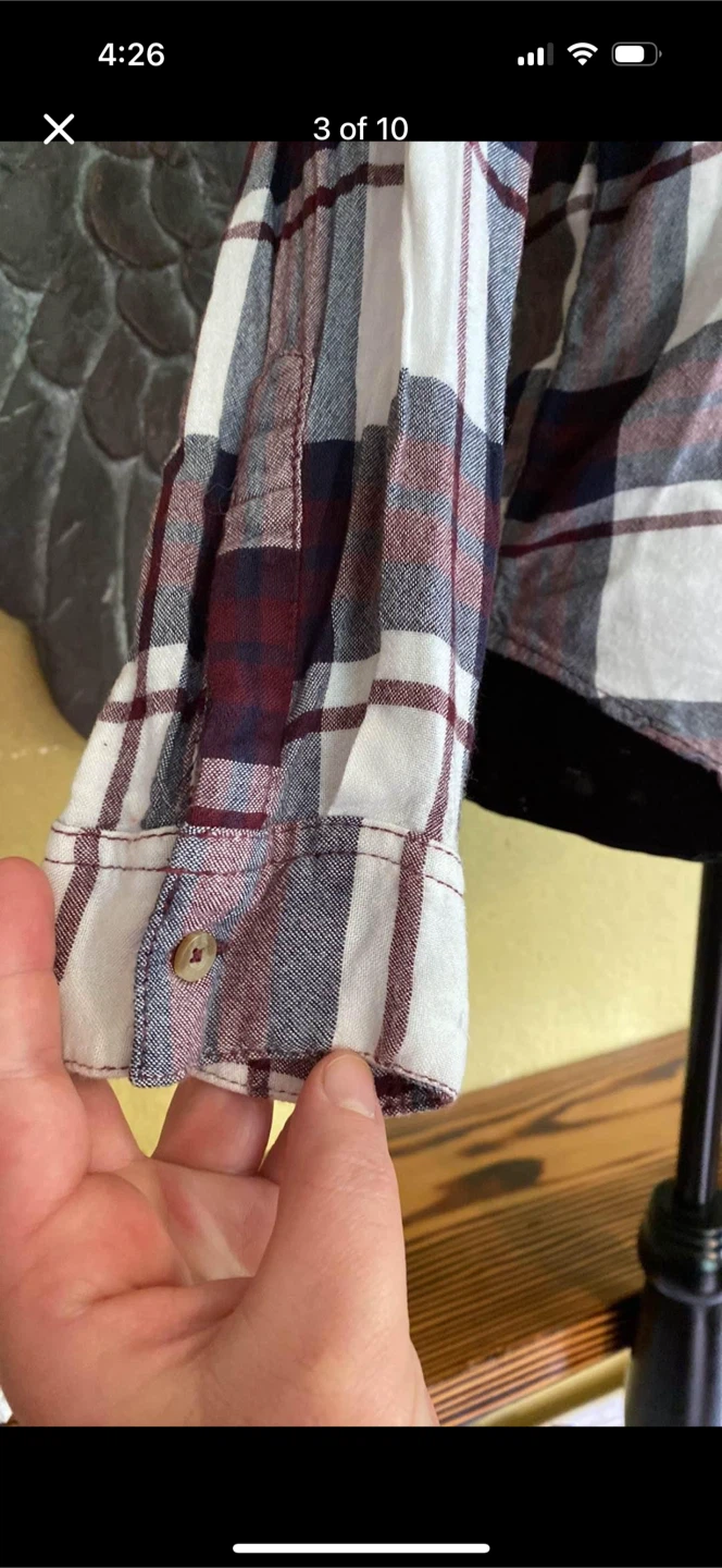 Garage Plaid Button Down Shirt - photo 4