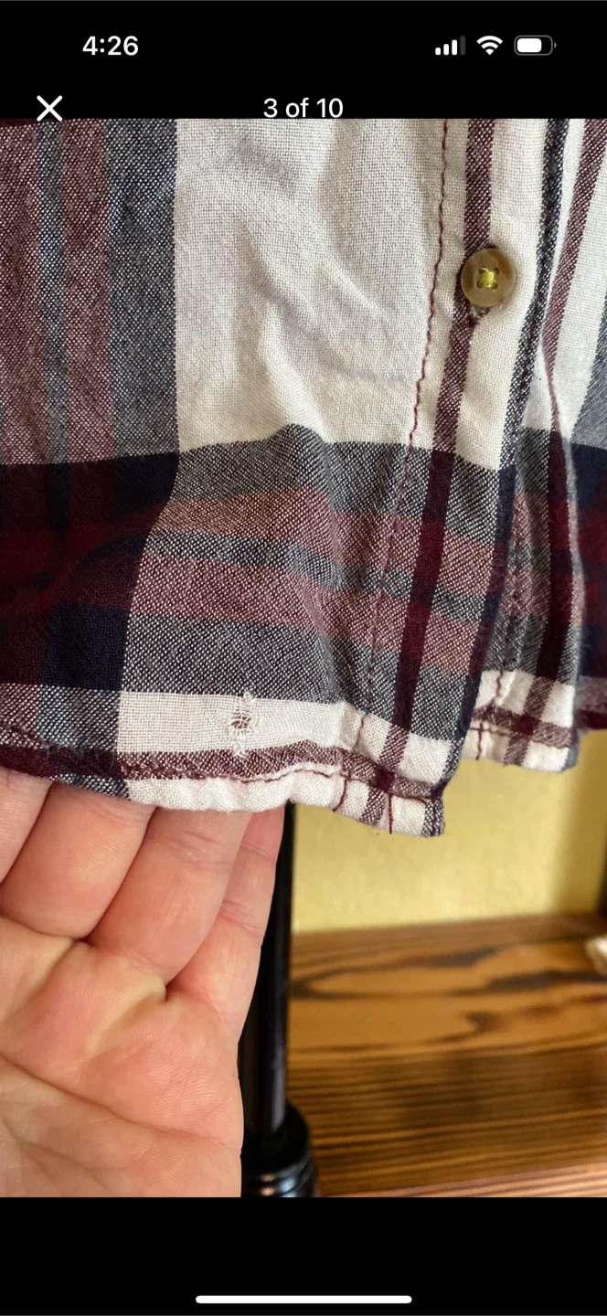 Garage Plaid Button Down Shirt - photo 3