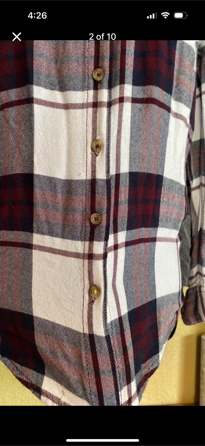 Garage Plaid Button Down Shirt - photo 2