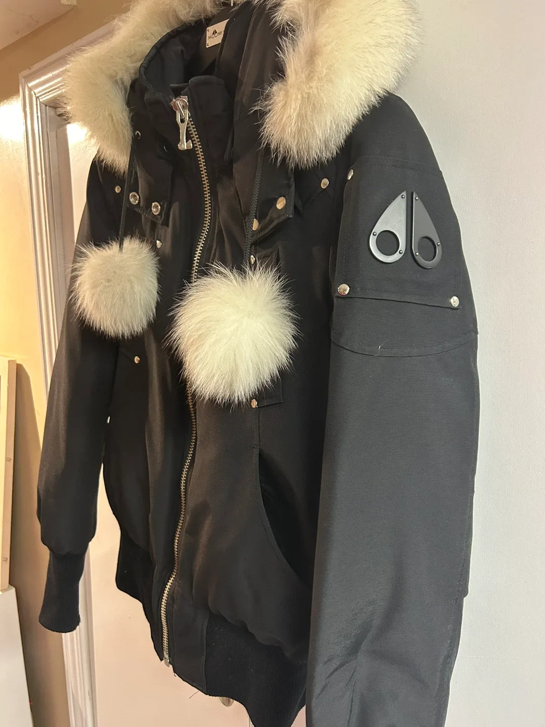 Moose Knuckles Bomber Jacket - Size M/M image indicator(2)