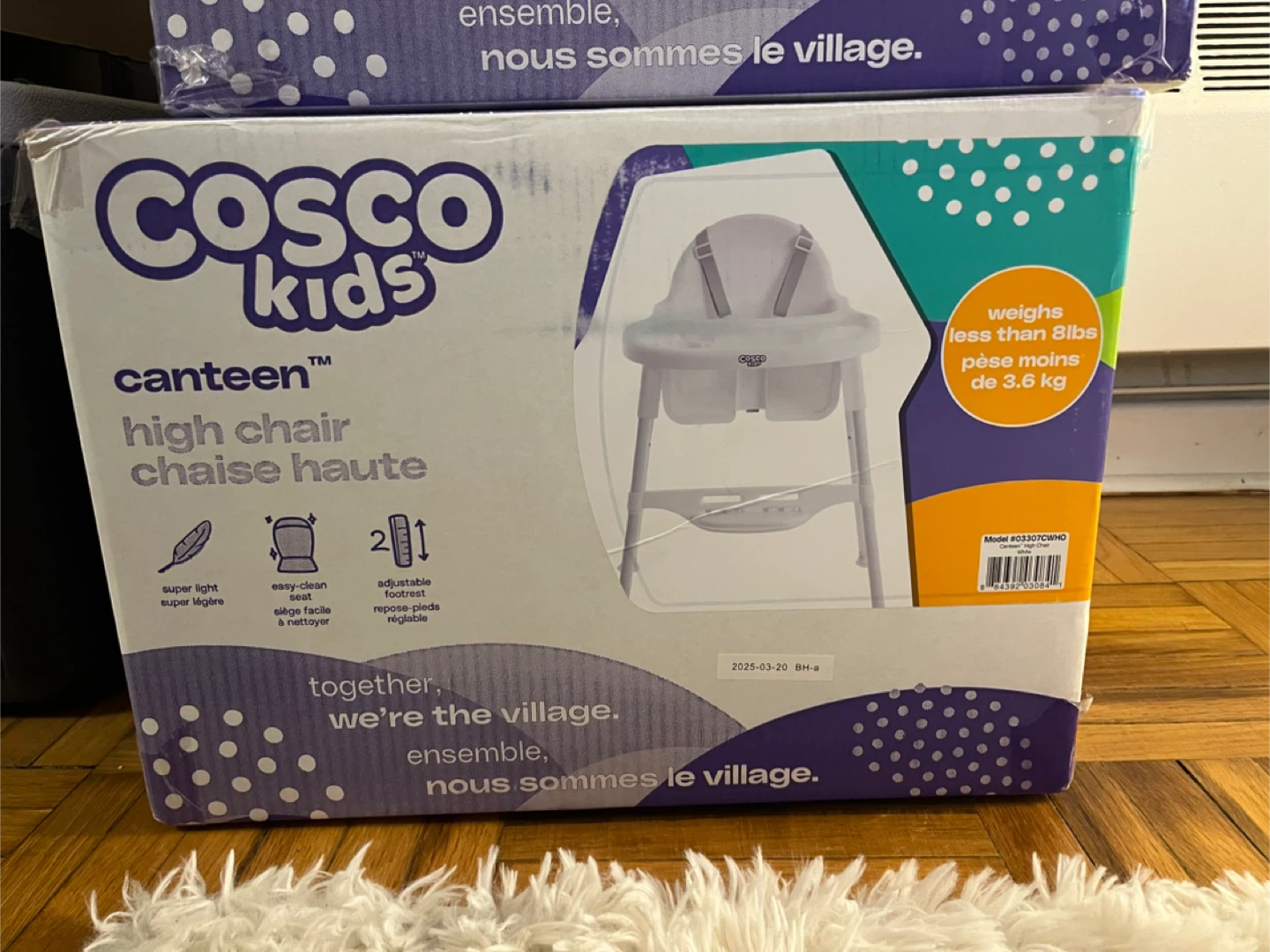 Cosco Kids Canteen High Chair - White - photo 4