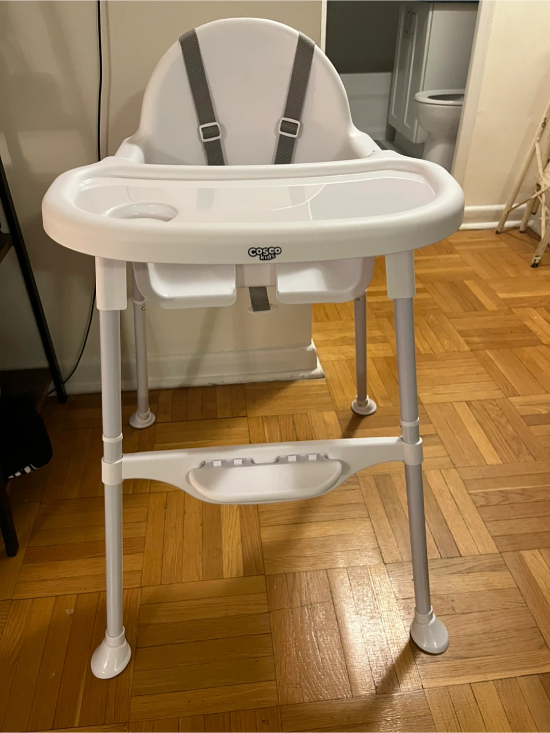 Cosco Kids Canteen High Chair - White