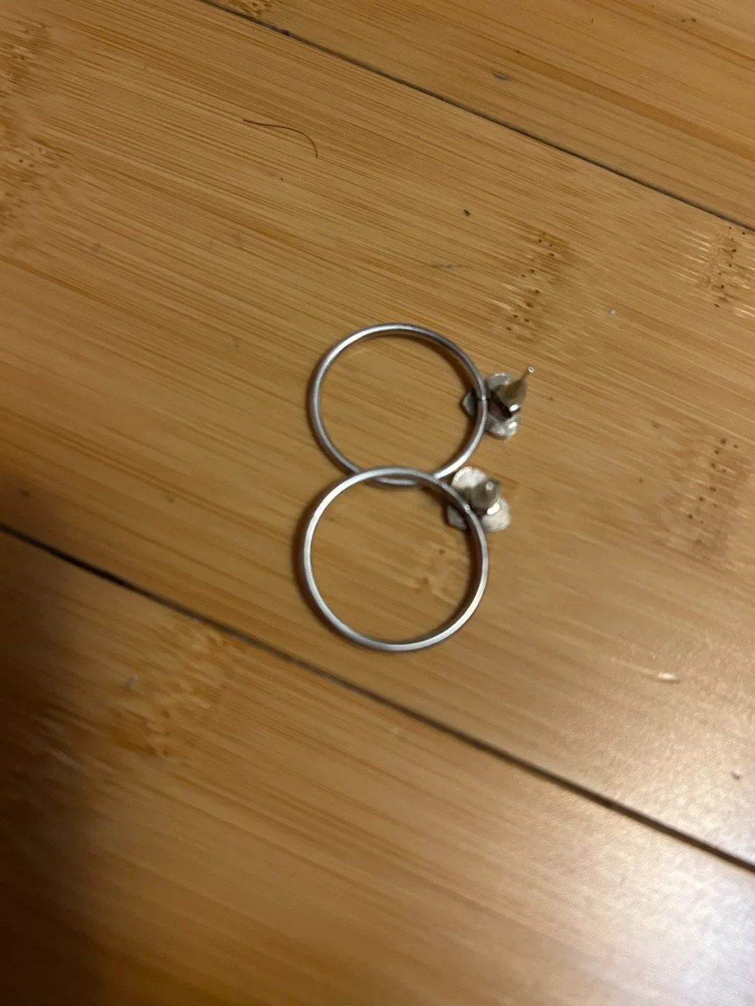 Heart Hoop Earrings - Sterling 925 Italian Silver image indicator(2)